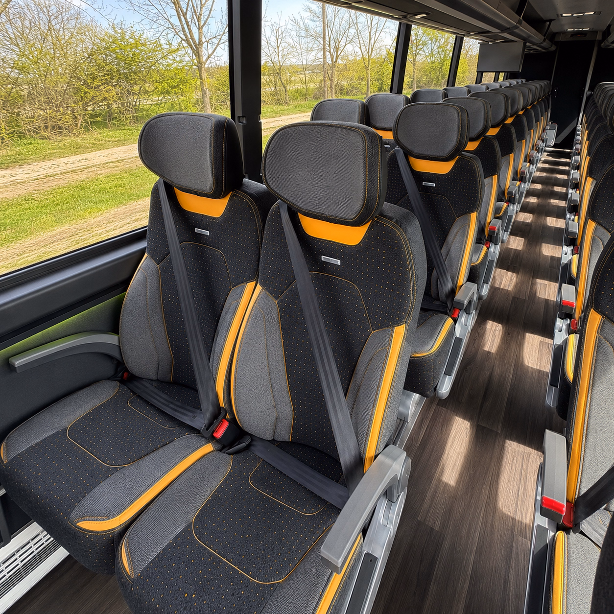 billings easy corporate transportation with a billings charter bus