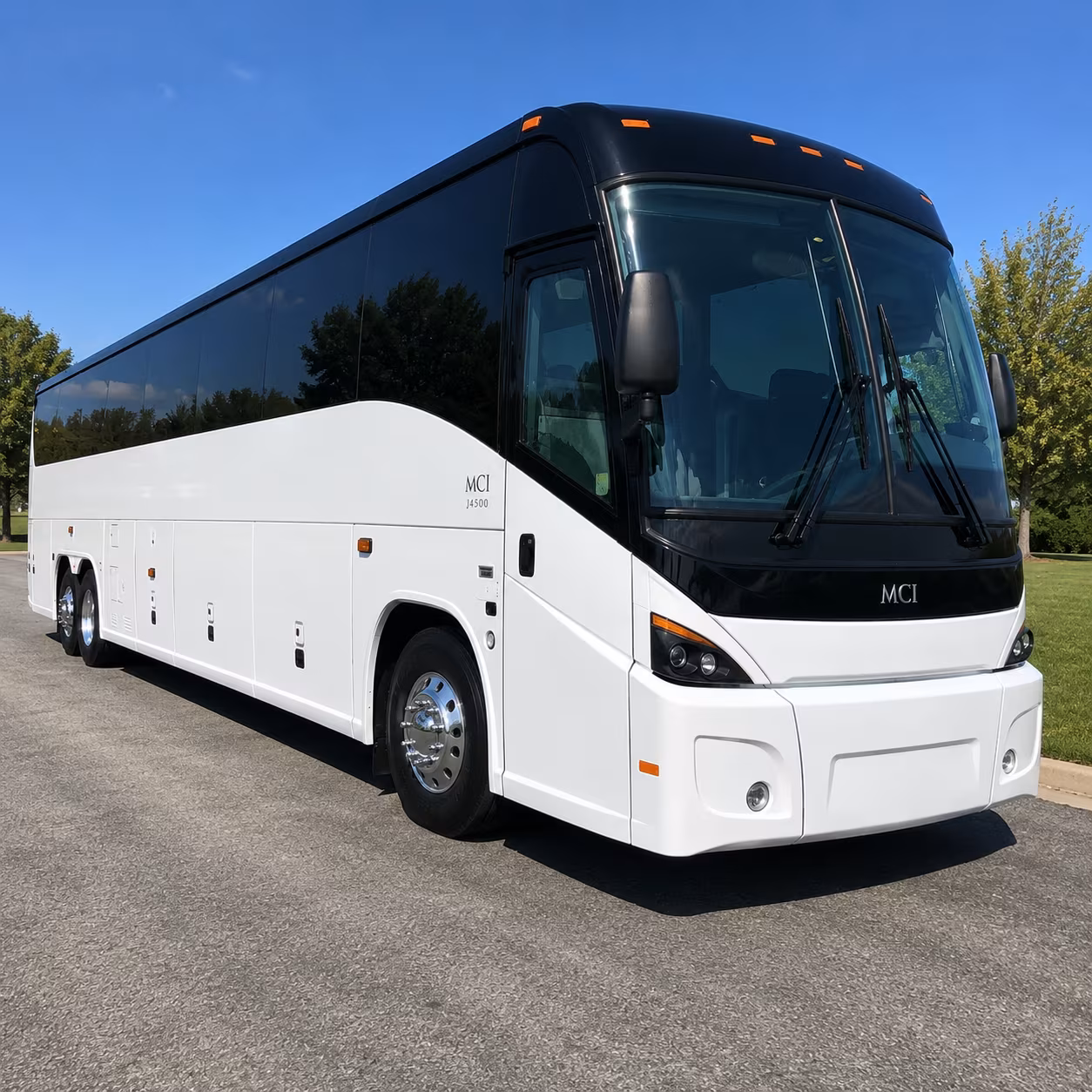 salt lake city charter bus rental exterior