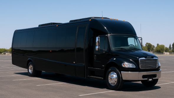 Exterior of Charter Bus Company Fargo's 15 Passenger Minibus in Fargo