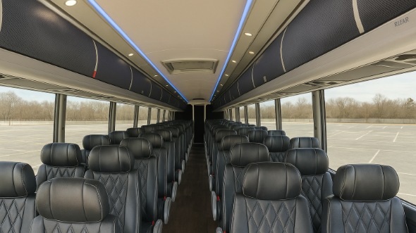 great falls 50 passenger charter bus rental